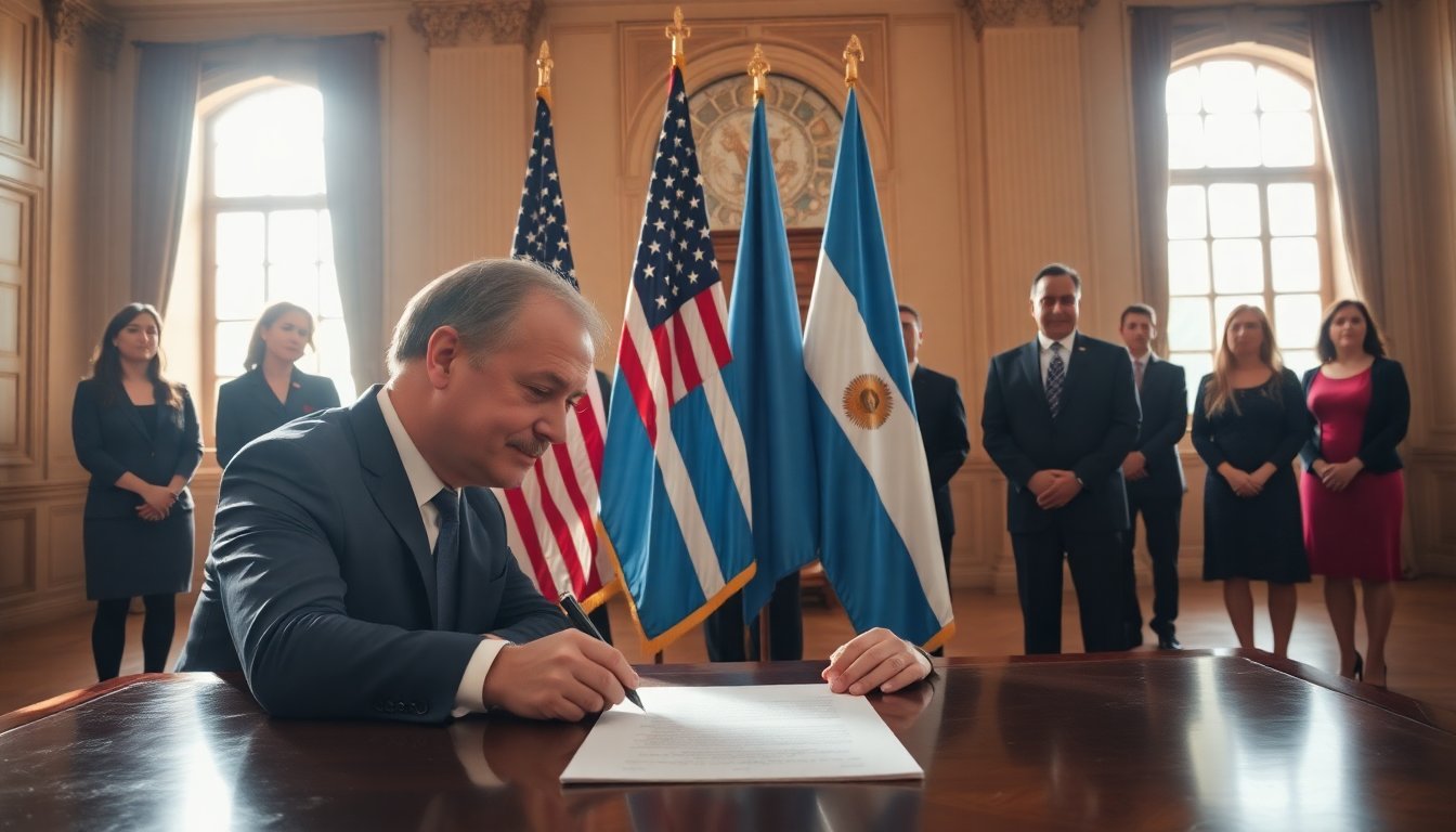 Peter Lamelas asume como nuevo embajador de Estados Unidos en Argentina