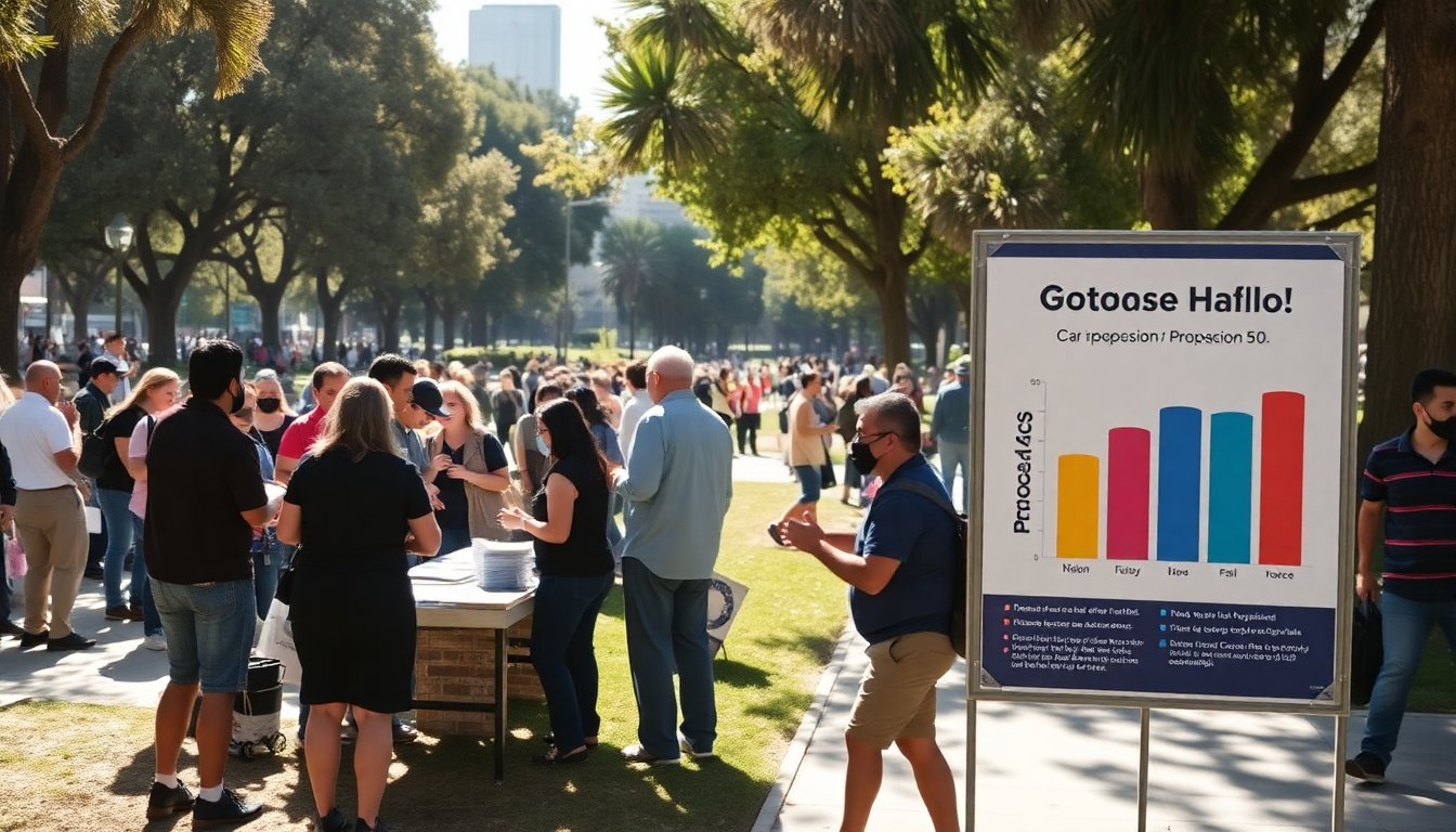 Resultados de Encuestas en California sobre la Proposición 50 de Gavin Newsom: Análisis y Opiniones del Votante