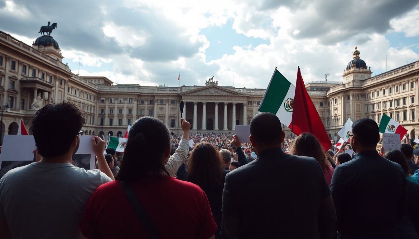 Sheinbaum responde a opositores tras protestas en su contra