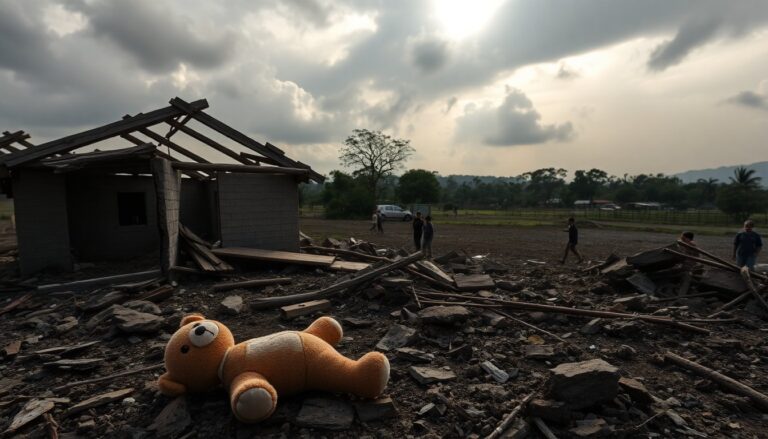 Siete niños fallecen en un devastador ataque aéreo en Colombia