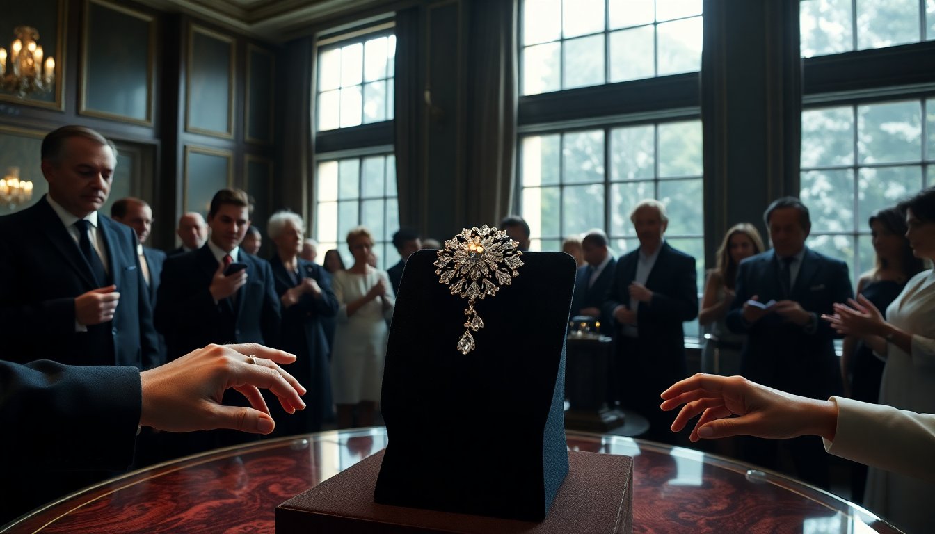 Subasta del icónico broche de diamantes de Napoleón en Sotheby’s: una joya de la historia