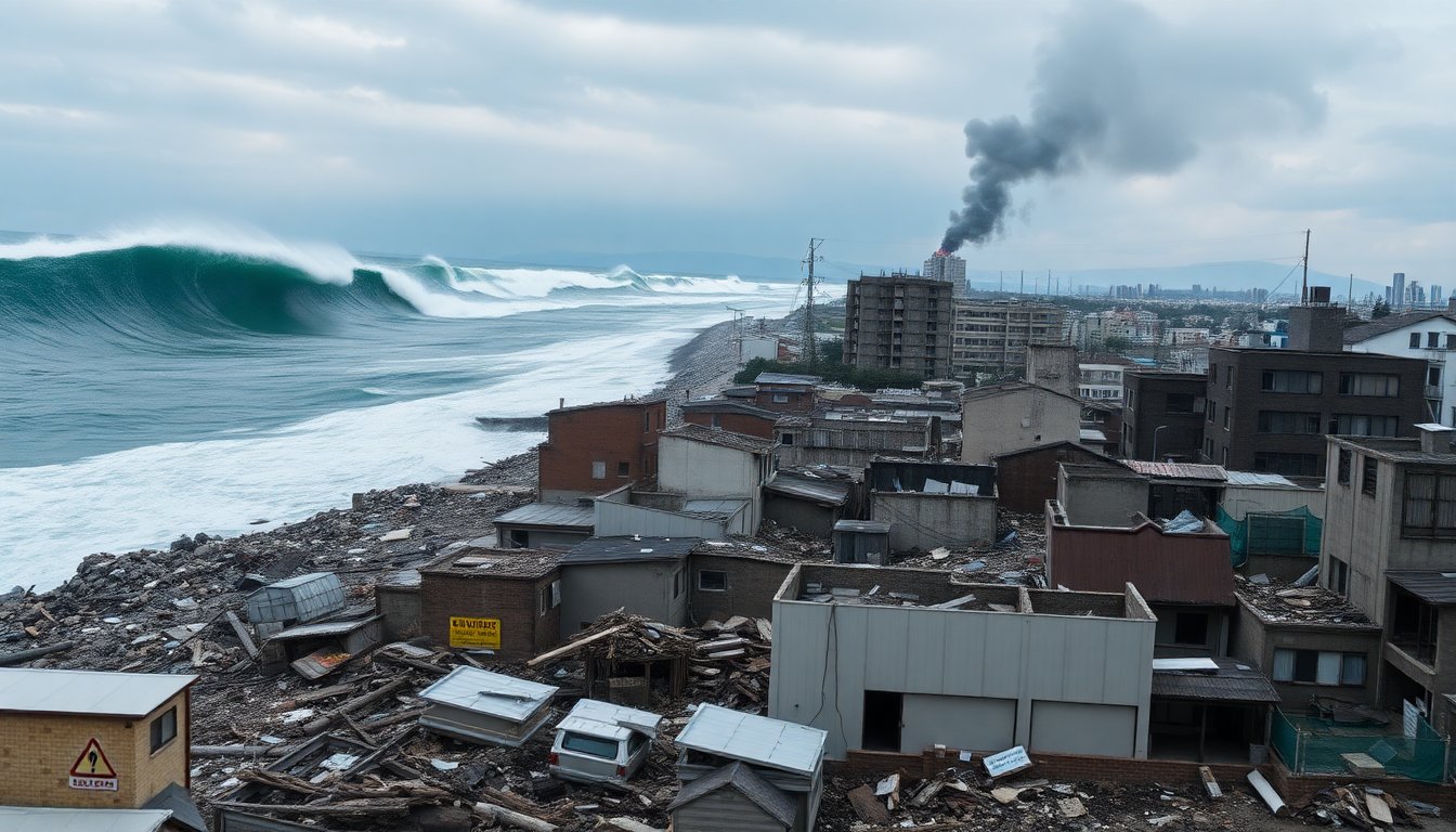 Terremoto en Japón activa alerta de tsunami en el noreste del país