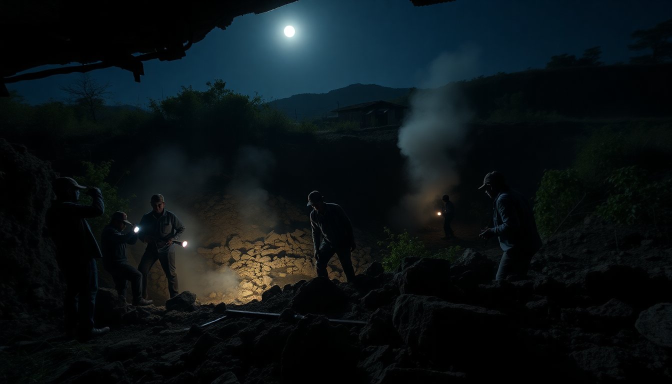 Tragedia en mina ilegal de Tolima: cinco muertos y dos heridos en accidente devastador