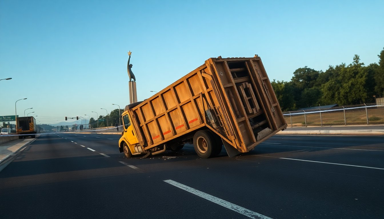 Trágico accidente en el Bulevar 2000: conductor fallece tras volcadura