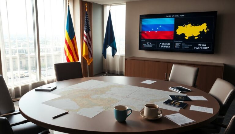 Trump negocia un acuerdo de paz con representantes enviados a Ucrania y Rusia