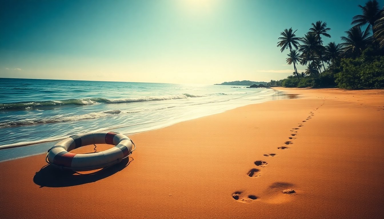 Un vigilante ahogado en una playa cercana al Parque Tayrona