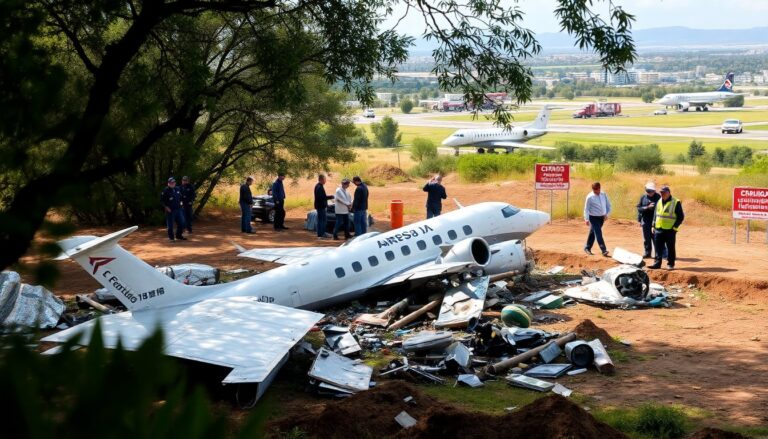 Accidente aéreo en Toluca: 10 muertos y apertura de investigación