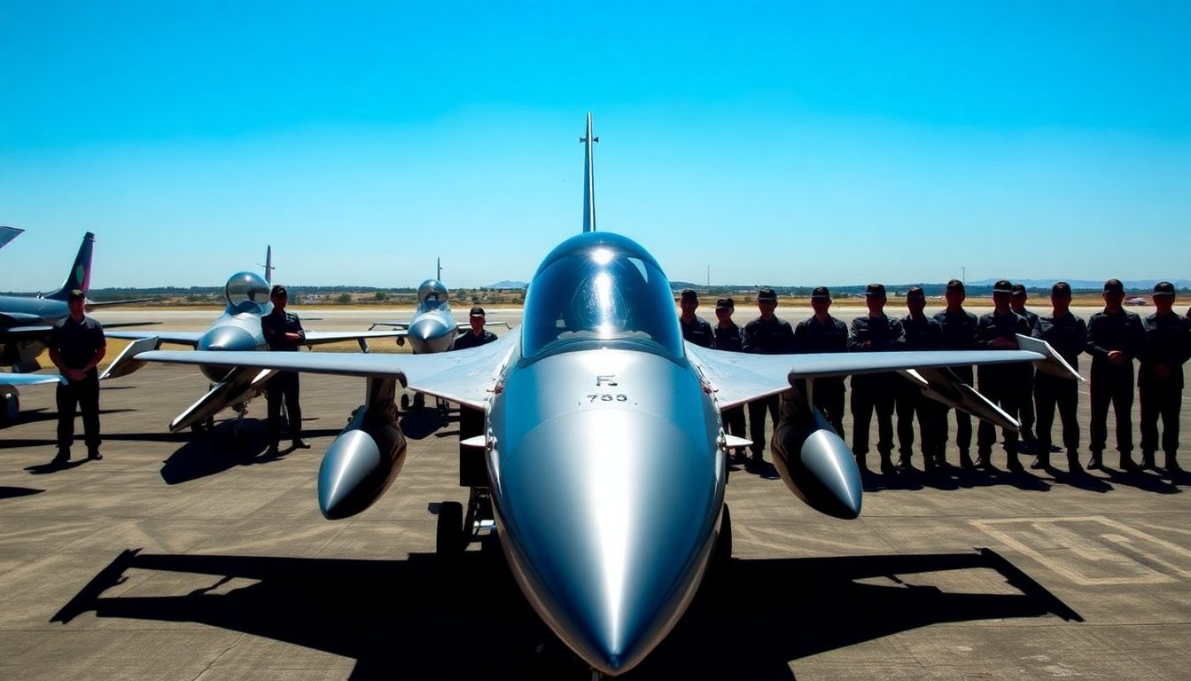 Argentina celebra la llegada de sus primeros jets F-16 en un evento histórico