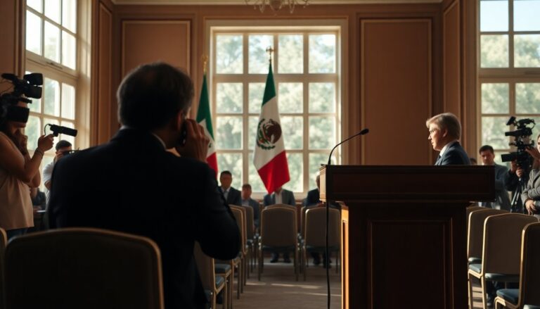 Claudia Sheinbaum Responde a las Declaraciones de Trump sobre Migrantes en EE.UU.