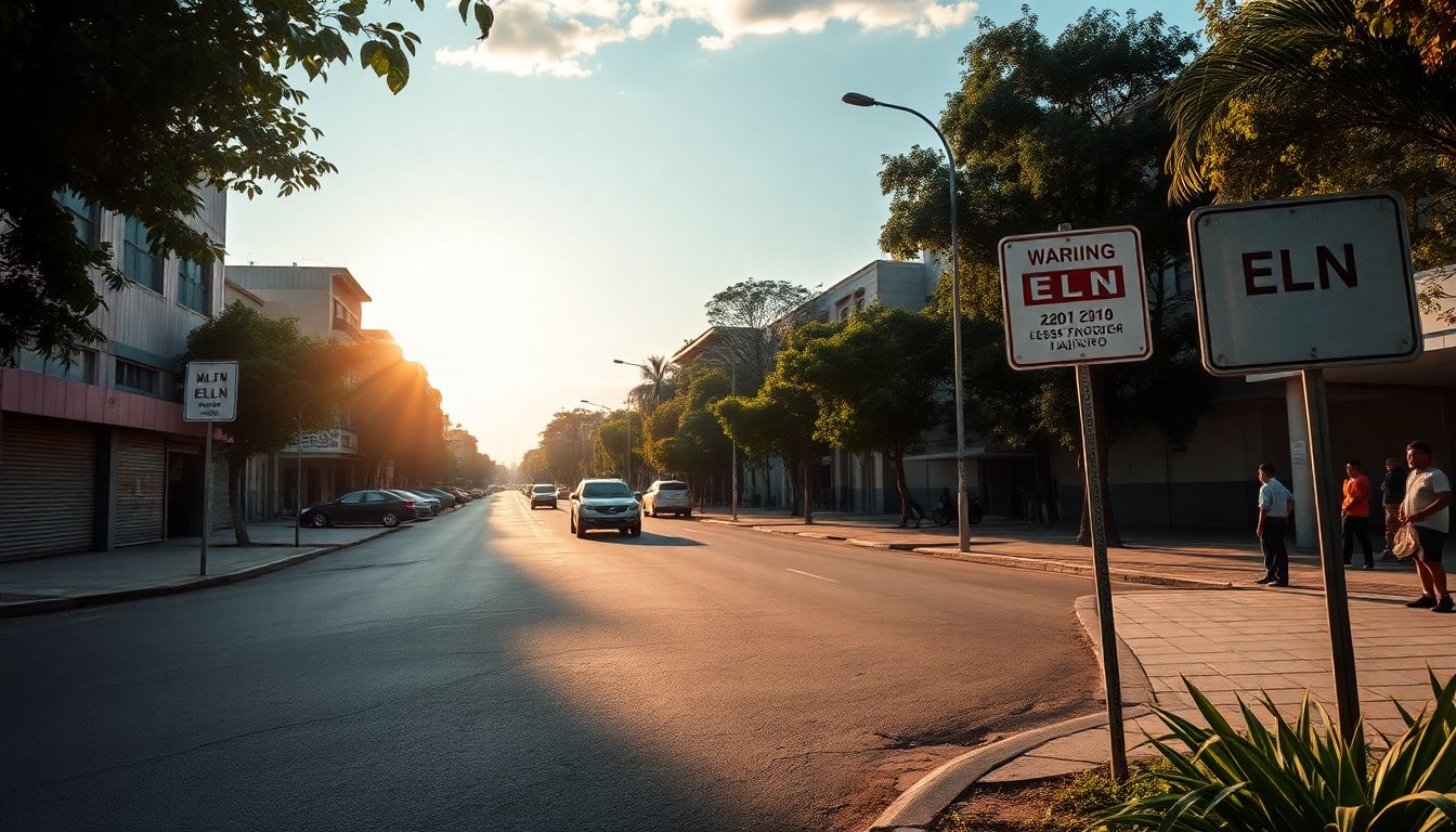 Confinamiento en Colombia por el ELN: Reacciones a las Advertencias de Trump