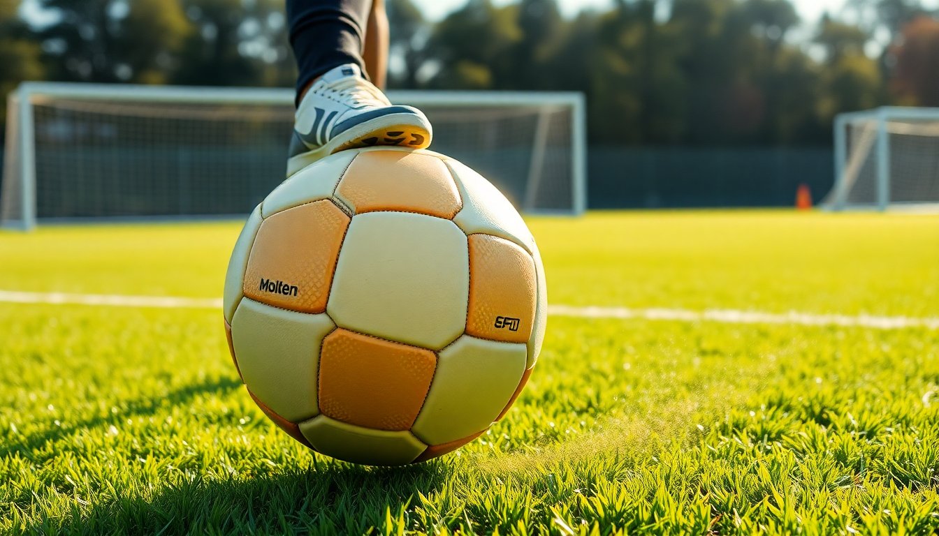 Descubre las impresionantes características del balón de fútbol Molten F5A1710-Y