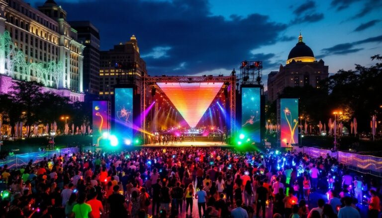 Fiesta Electrónica Monumental de Despedida de Año en la Ciudad de México