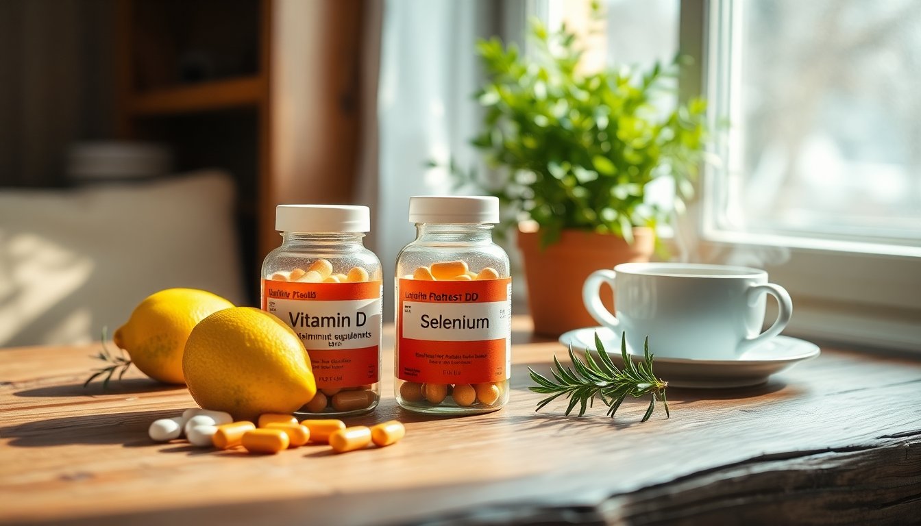 Fortalece tu sistema inmunológico este invierno con vitamina D y selenio esenciales