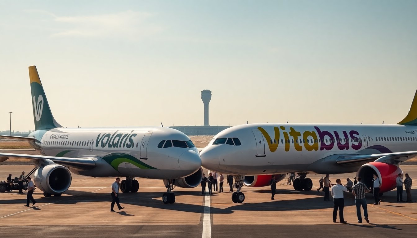 Fusión de Volaris y Viva Aerobus: Surge un Nuevo Gigante Aéreo en México
