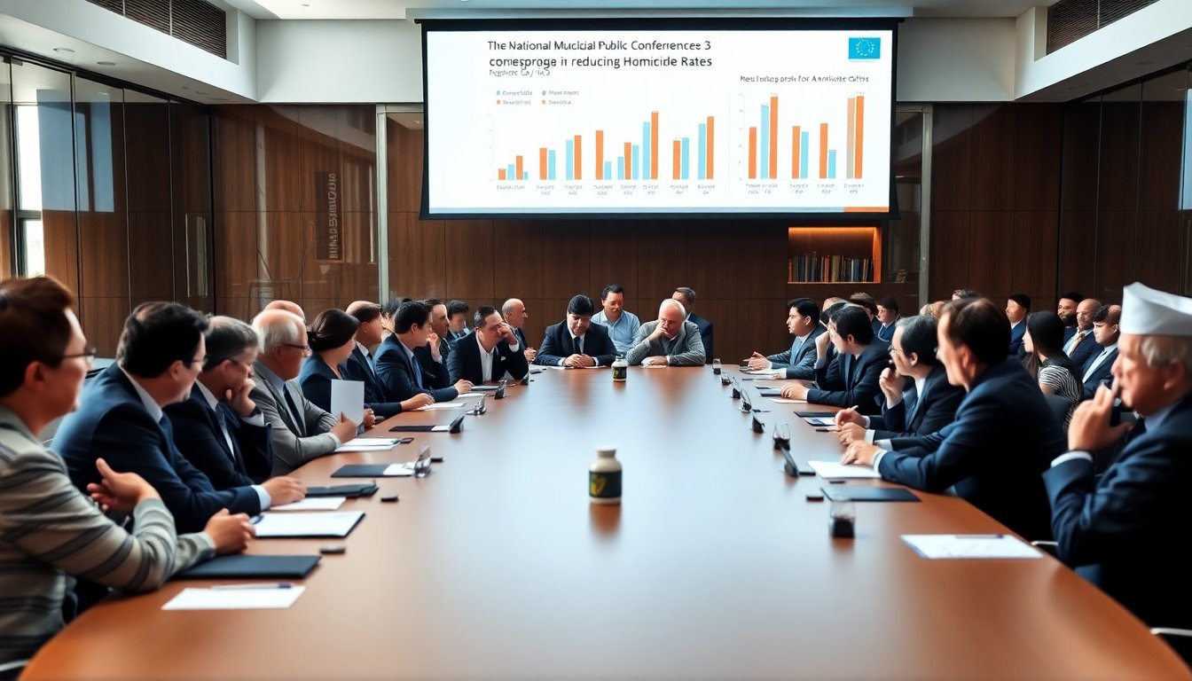 Harfuch Resalta Éxitos en la Disminución de Homicidios Durante la Conferencia Nacional de Seguridad