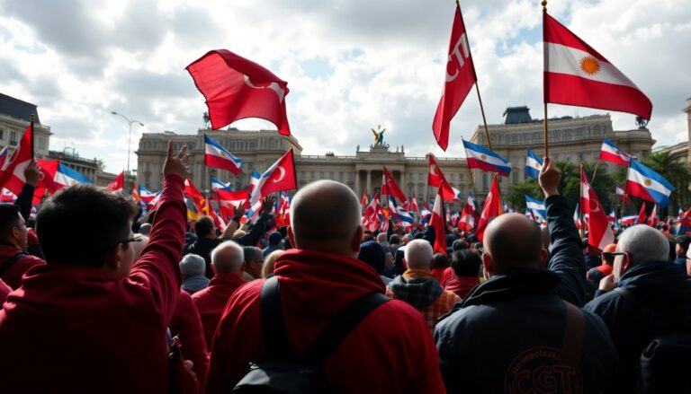 Movilización de la CGT: Oposición a la Reforma Laboral en Argentina