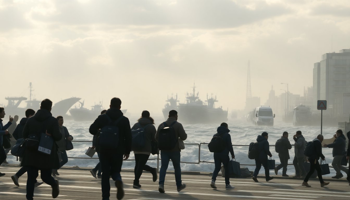 Terremoto de 7,6 grados en Japón provoca alerta de tsunami