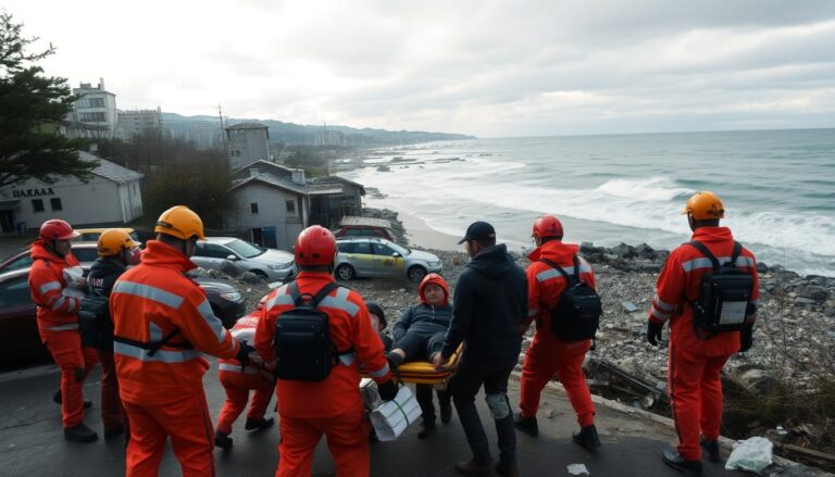 Terremoto en Japón: más de 30 heridos y alerta de tsunami activa