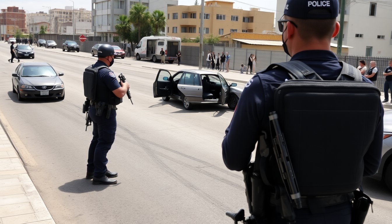 Tijuana: enfrentamiento entre policías y delincuentes deja un herido