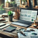 Jovenes analizando finanzas e inversiones en un entorno incierto