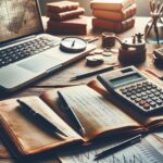 Joven gestionando sus finanzas e inversiones