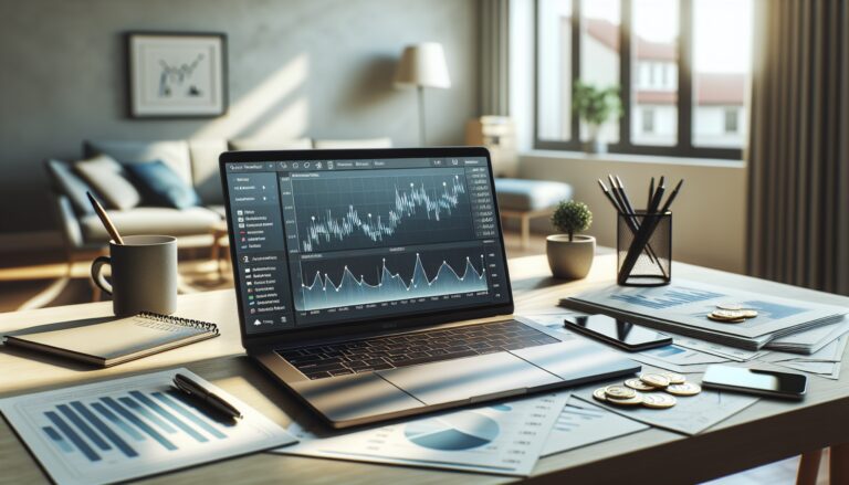 Jovenes analizando finanzas e inversiones para el futuro