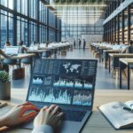 Jóvenes analizando oportunidades de inversión