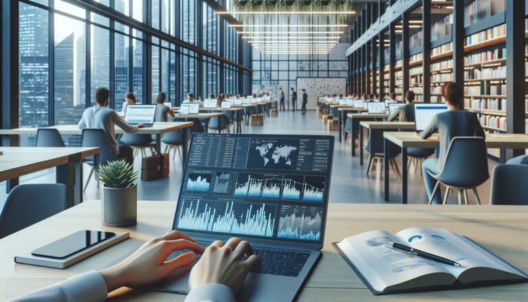 Jóvenes analizando oportunidades de inversión