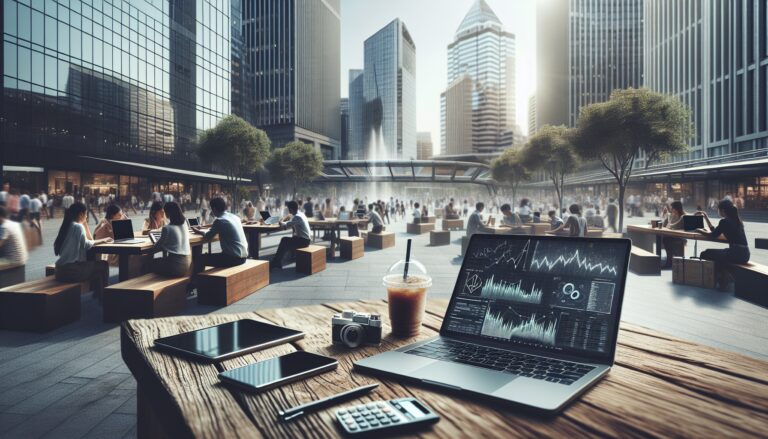 Imagen sobre finanzas y criptomonedas para la Generación Z