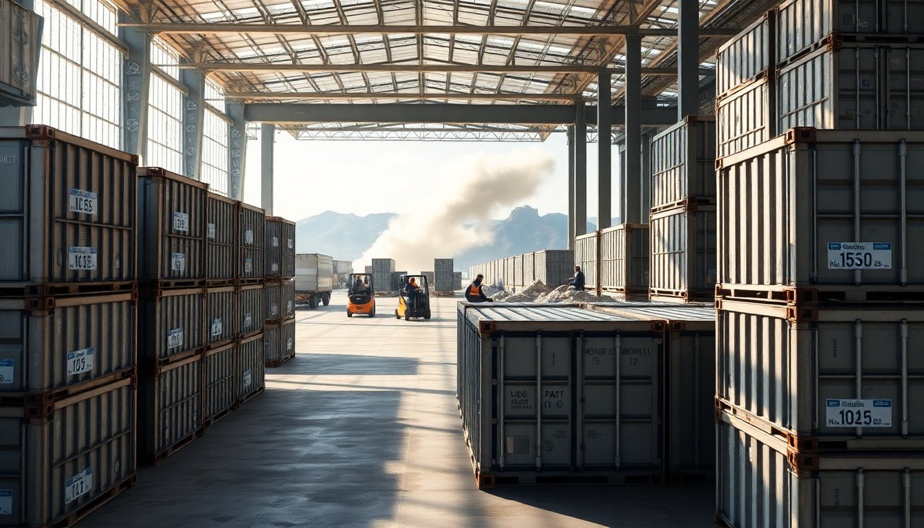 europa se prepara para un centro estrategico de almacenamiento de minerales esenciales 1763641216