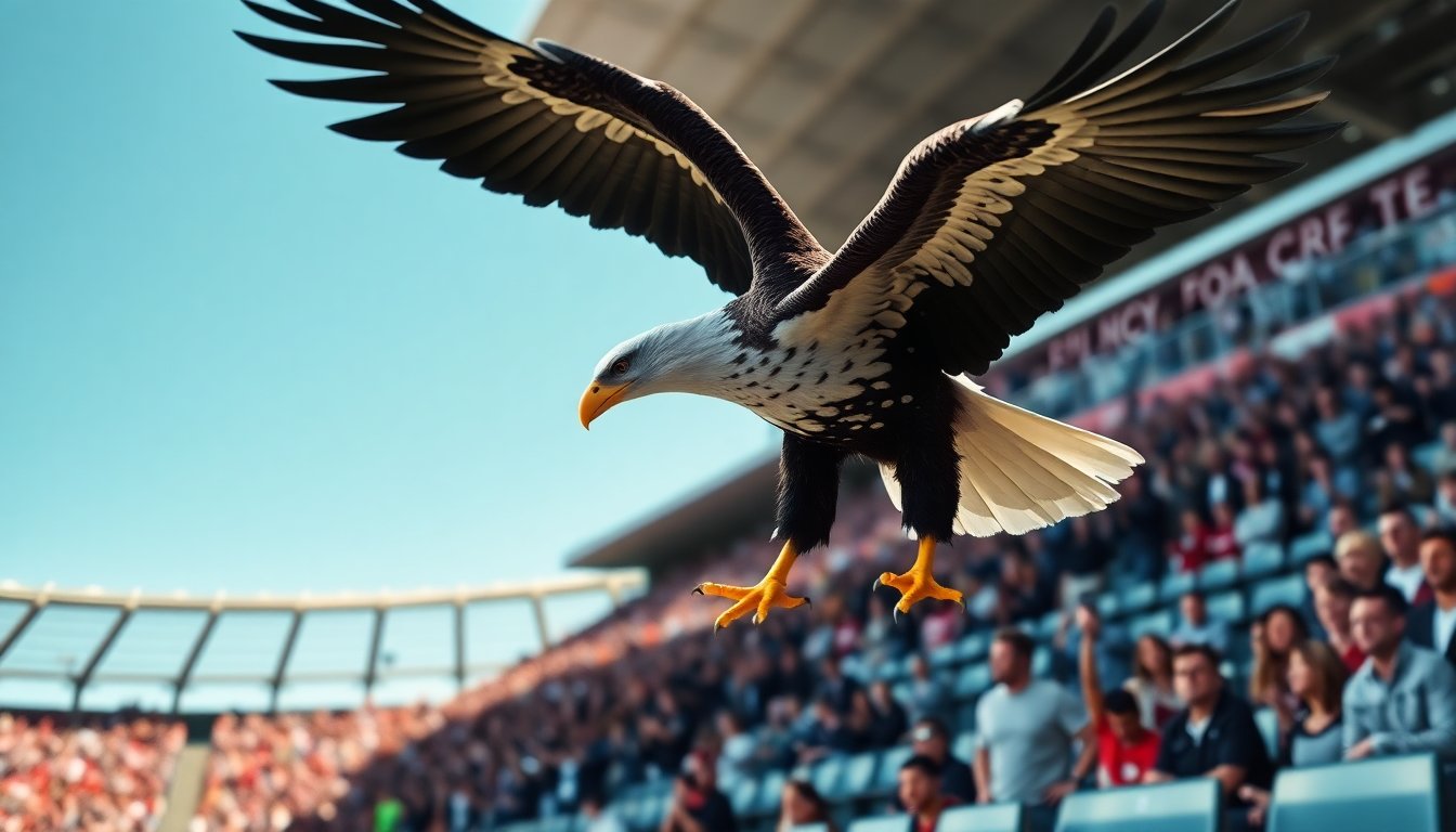 la mascotte mefi immersa negli spruzzi prima del grande match 1760572565