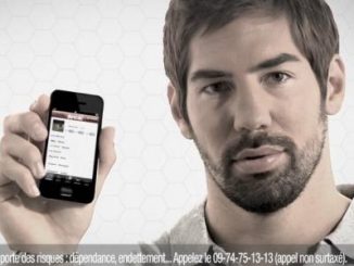 Pub Betclic avec Karabatic
