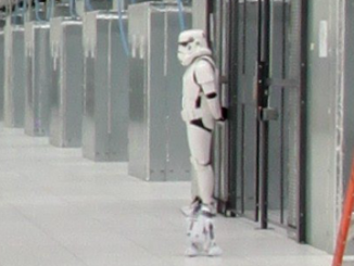 Clone Trooper dans un data centers de Google