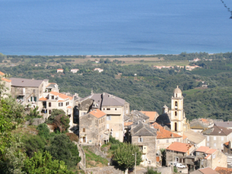 Village de Cervione en Corse