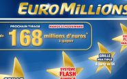 Euromillions, cagnotte de 168 millions d'euros