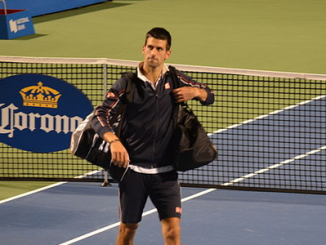 Joueur de tennis Nova Djokovik