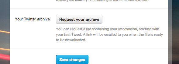 Archivage sur Twitter Archivage sur Twitter