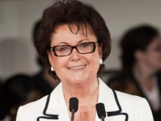 Christine Boutin, présidente du Parti démocrate chrétien