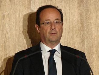Le président François Hollande