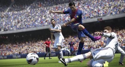 Fifa 14 avec les joueurs de foot