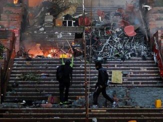 affrontements à Hong Kong