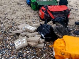 cocaïne trouvés sur une plage