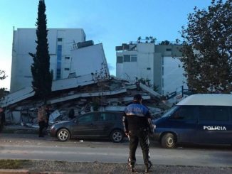 tremblement de terre en albanie