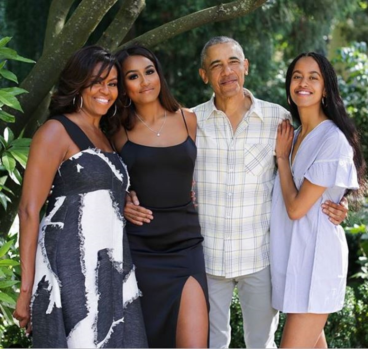 Photo de la famille Obama sur Instagram