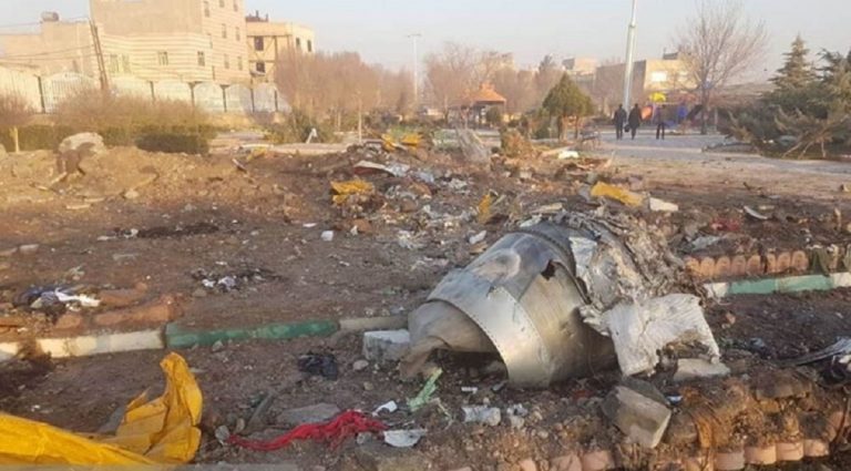 crash boeing ukrainien