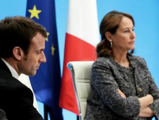 président emmanuel macron et segolène royal