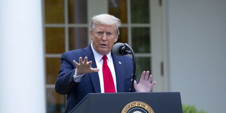 Coronavirus Trump plan réouverture