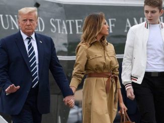 Barron Trump testé positif au covid-19