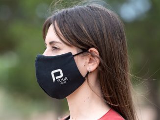 masques personnalisés avec son logo