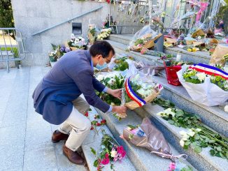 Assassinat d’une policière: les hommages de la nation